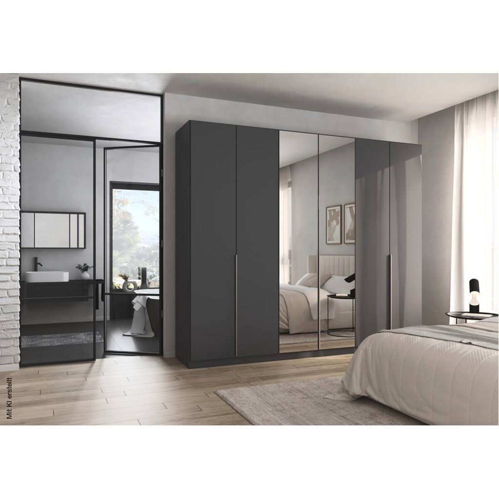 Kleiderschrank Alabama grau B/H/T: ca. 271x229x54 cm Kleiderschrank Alabama grau B/H/T: ca. 271x229x54 cm