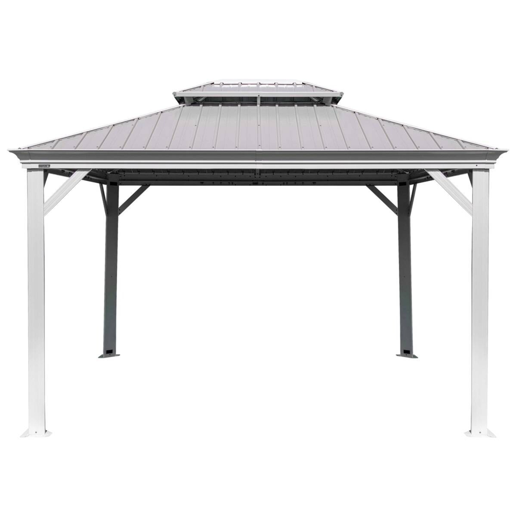 Sojag Pavillon Messina champagner Metall B/H/L: ca. 483x307x363 cm Sojag Pavillon Messina champagner Metall B/H/L: ca. 483x307x363 cm