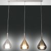 Pendelleuchte Lila in Amber Grau transparent Pendelleuchte Lila in Amber Grau transparent