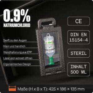 Erste Hilfe Kasten I nach neuer DIN 13157:2021 I inkl. Augenspülflasche
