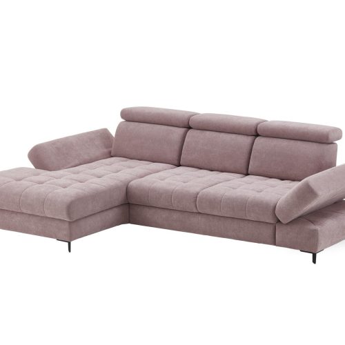 Poco Eckkombination Torino XC ca. 282x186 Rosa / Pink