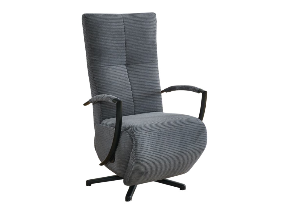 Poco Relaxsessel DOVER in Stoff Cord Lincoln hellgrau - Gallery 1 Poco Relaxsessel DOVER in Stoff Cord Lincoln hellgrau