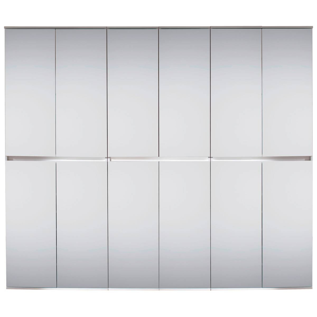 Garderobenschrank Mirror weiß B/H/T: ca. 222x191x34 cm - Gallery 6 Garderobenschrank Mirror weiß B/H/T: ca. 222x191x34 cm