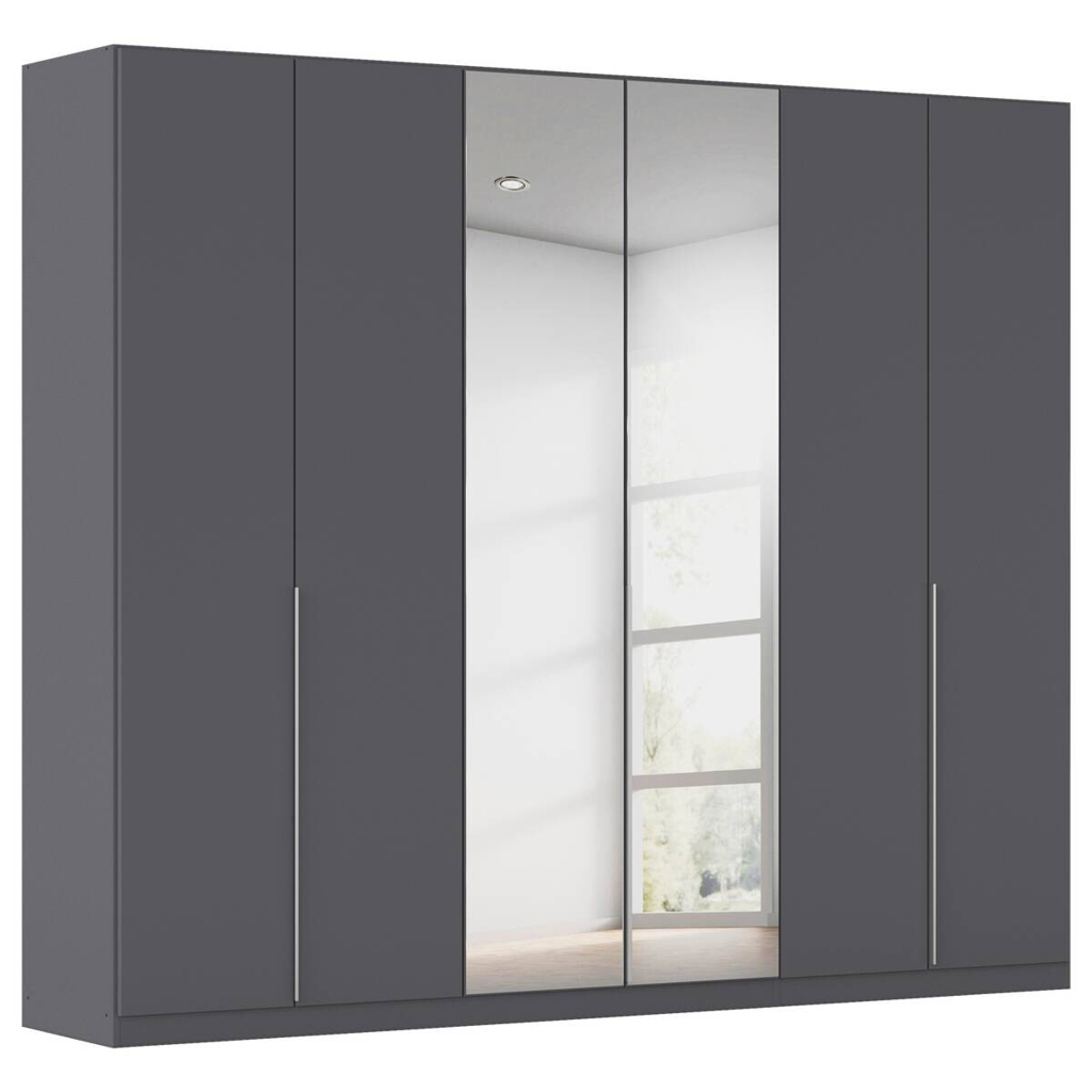 Kleiderschrank Alabama grau B/H/T: ca. 271x229x54 cm