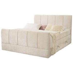 Boxspringbett Harmony creme Liegefläche B/L: ca. 180×200 cm