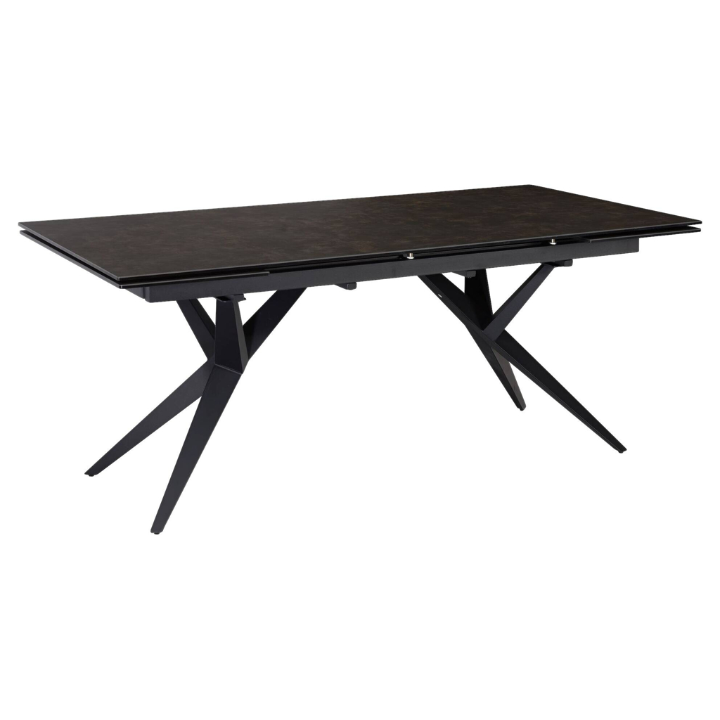 Esstisch schwarz Marmor Optik B/H/T: ca. 180x76x95 cm Esstisch schwarz Marmor Optik B/H/T: ca. 180x76x95 cm