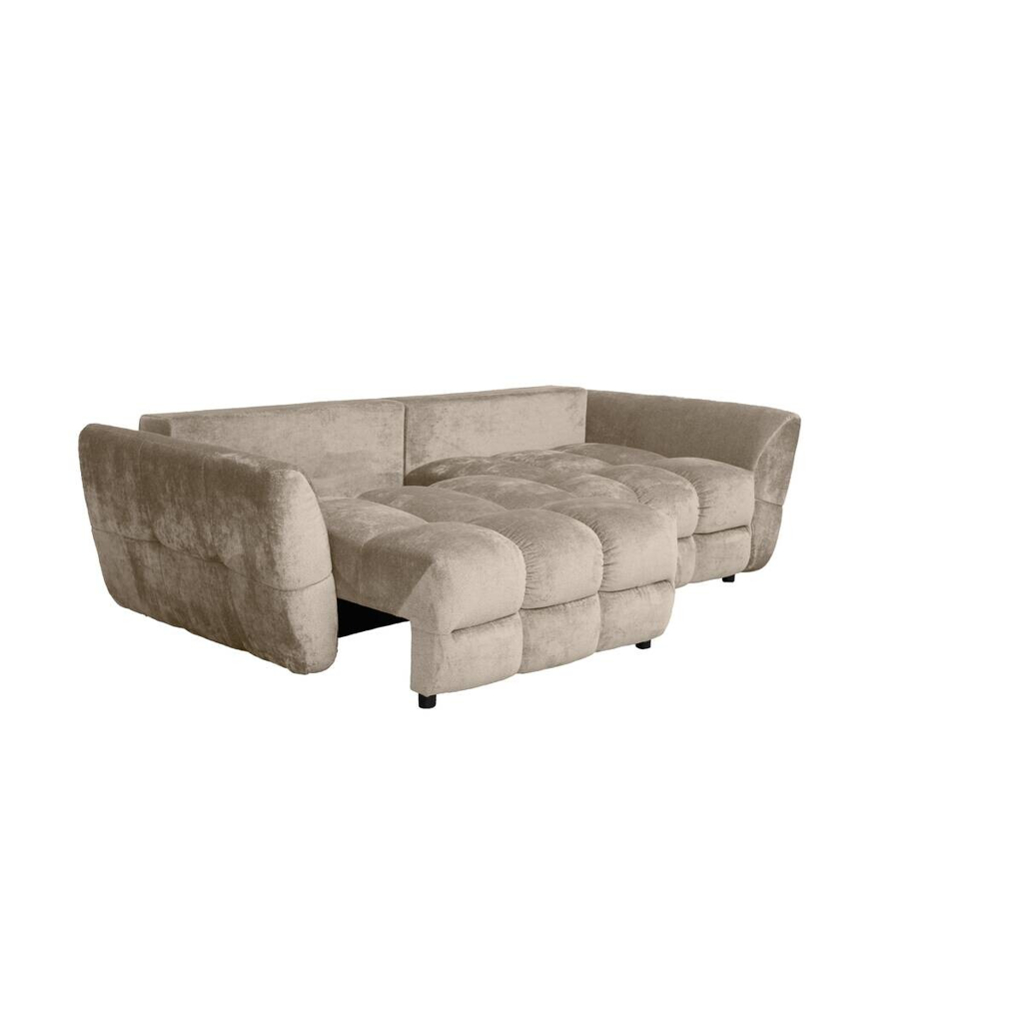 Big Sofa Moma Greige Microfaser B/H/T: ca. 250x97x120 cm
