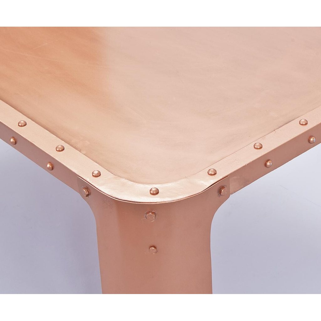 Couchtisch Gormur Kupfer B/H/T: ca. 110x45x70 cm - Gallery 5 Couchtisch Gormur Kupfer B/H/T: ca. 110x45x70 cm