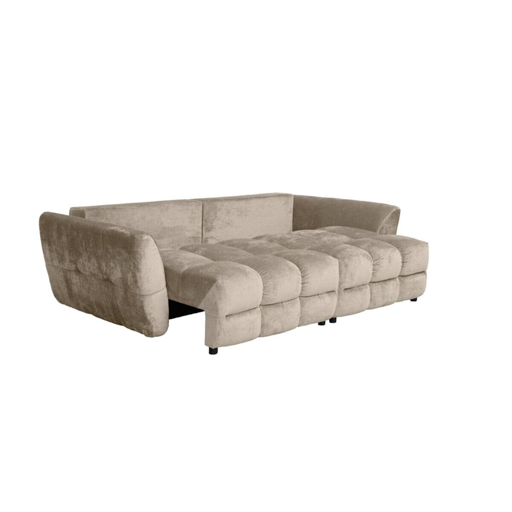 Big Sofa Moma Greige Microfaser B/H/T: ca. 250x97x120 cm