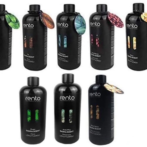 Rento Saunaaufguss Saunaduft SET 8 x 400 ml (New Edition) Rento Saunaaufguss Saunaduft SET 8 x 400 ml (New Edition)