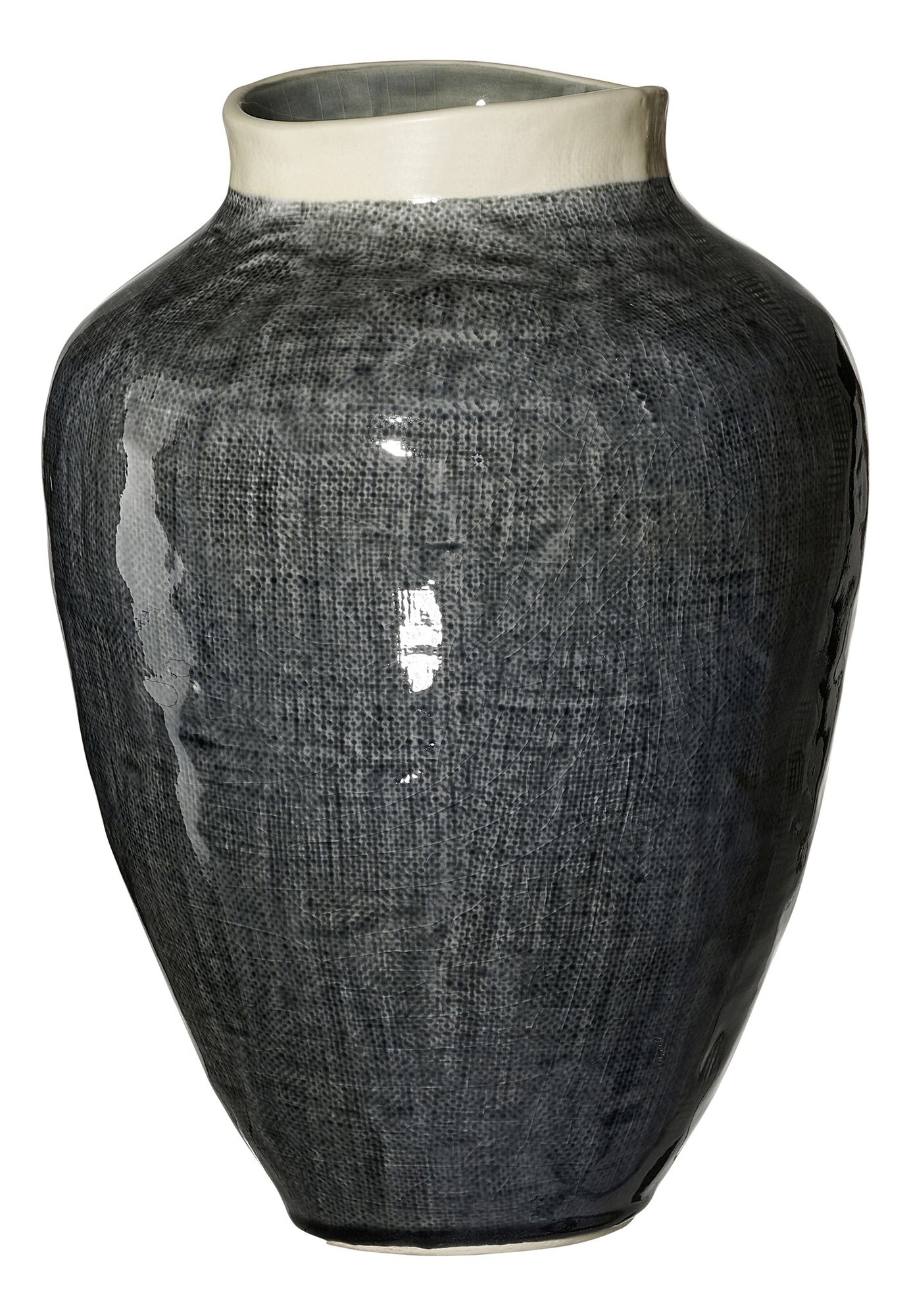 Ritzenhoff & Breker Vase 41cm LUCCA aus Steingut grau - Gallery 1 Ritzenhoff & Breker Vase 41cm LUCCA aus Steingut grau