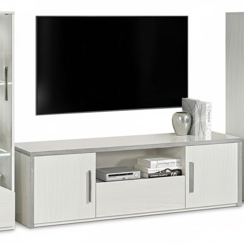 rtv Design Sideboard Fernseh tv Low Luxus Kommode Schrank Modern Weiß Möbel Neu
