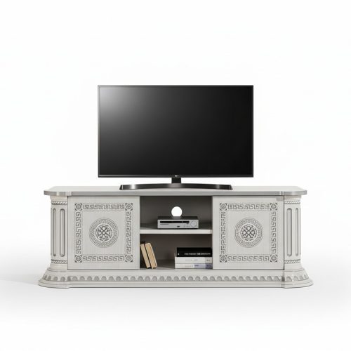 rtv Design Sideboard Fernseh Low Kommode tv Luxus Schrank Holz Weiß Möbel Neu