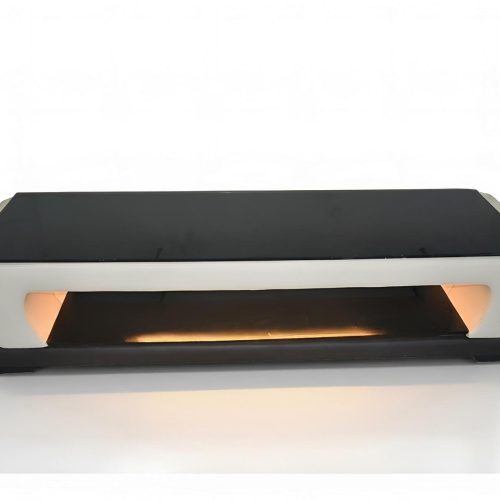 RTV TV Sideboard LederTisch Designer Glas Tisch Fernseh Schrank Neu Modern