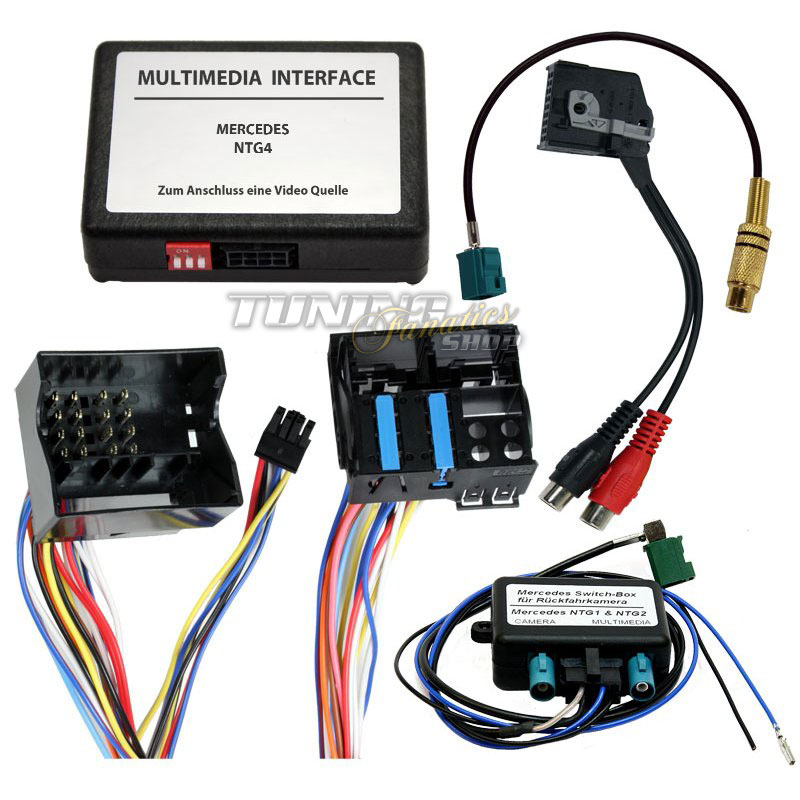 Rückfahrkamera Multimedia Interface DVD TV-Free Comand NTG 4 NTG4 für Mercedes Rückfahrkamera Multimedia Interface DVD TV-Free Comand NTG 4 NTG4 für Mercedes