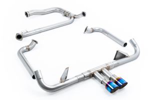 Milltek Komplettanlage inkl. Kat Ersatzrohre passend f?r Porsche Cayman Bj. 2016 - 2020