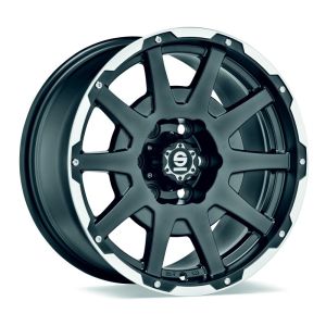 Sparco DAKAR MATT BL. LIP P.+RIV. Felge 7,5x17 - 17 Zoll 5x110 Lochkreis Sparco DAKAR MATT BL. LIP P.+RIV. Felge 7,5x17 - 17 Zoll 5x110 Lochkreis