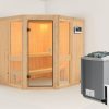 Sauna AMELIA 1 196 x 170 m 9.0 kW BioKombiofen inkl. Steuergerät ohne Dachkranz Sauna AMELIA 1 196 x 170 m 9.0 kW BioKombiofen inkl. Steuergerät ohne Dachkranz