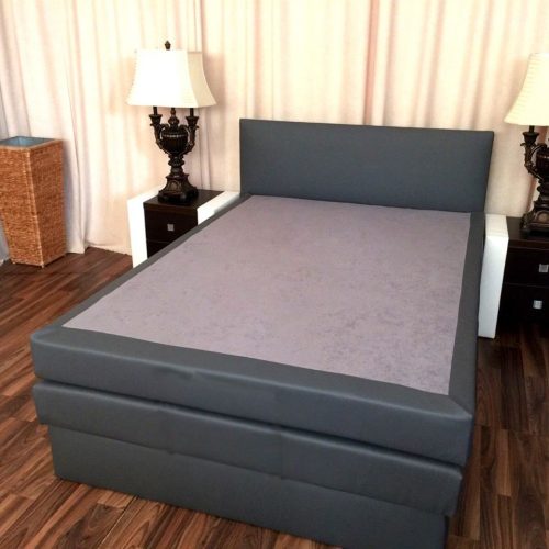 Boxspringbett Schlafzimmerbett SALERNA 80x200 cm inkl.Bettkasten