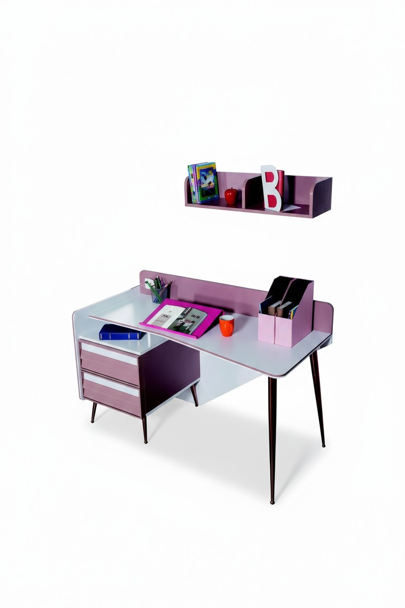 Schreibtisch Holz Rosa Tisch Schreibtische Regal Möbel Jugendzimmer Design Schreibtisch Holz Rosa Tisch Schreibtische Regal Möbel Jugendzimmer Design
