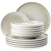 Seltmann Weiden Tafelservice Sento Aura cream 10909 Porzellan Beige