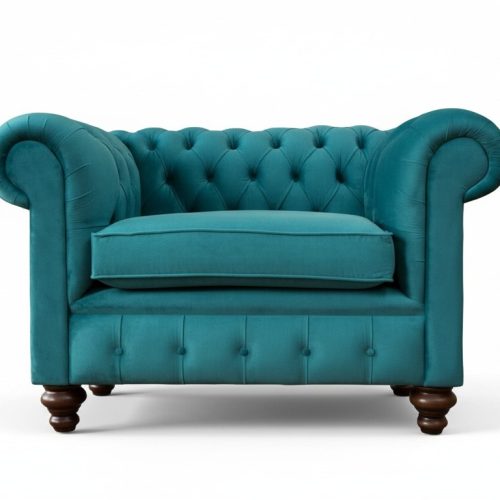 Sessel 1 Sitzer Chesterfield Polster Sofas Design Luxus Couch Sofa Neu