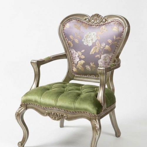 Sessel 1 Sitzer Grün Wohnzimmer Elegantes Möbel Luxus Chesterfield Neu
