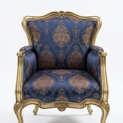 Sessel Einsitzer Couch Textil Sofa Polster Möbel Couchen Stoff Textil Samt