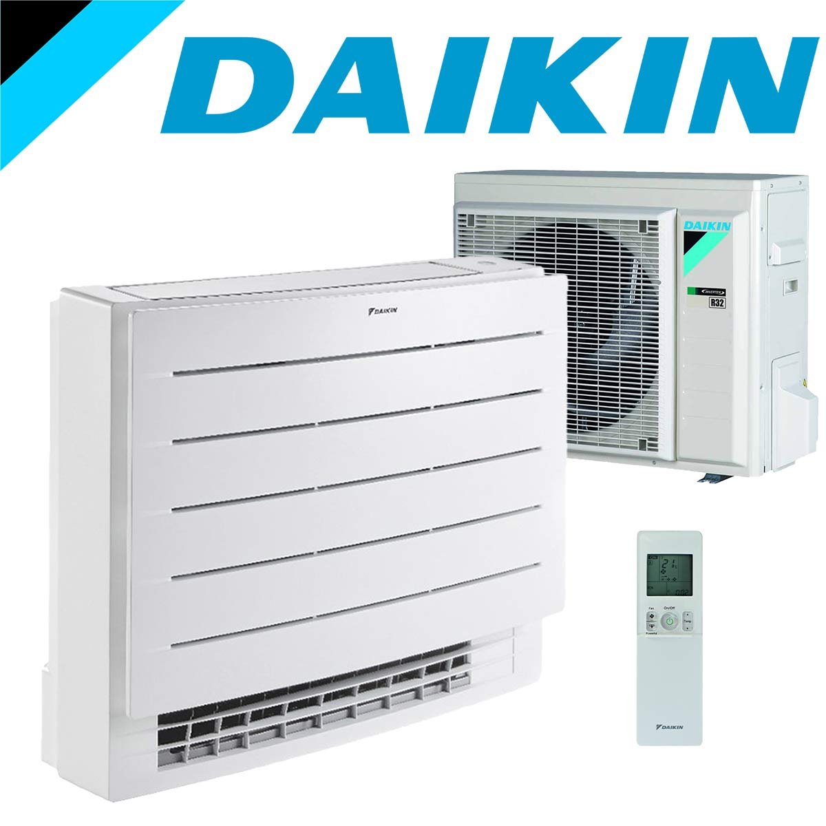 SET DAIKIN Perfera Truhengerät FVXM35B 3,5 kW inkl. Außeneinheit"" SET DAIKIN Perfera Truhengerät FVXM35B 3,5 kW inkl. Außeneinheit""