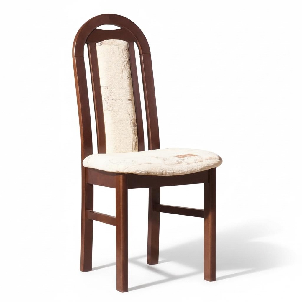 Set 4x Sessel Stuhl Designer Holz Textil Polster Stühle Gastro Esszimmer
