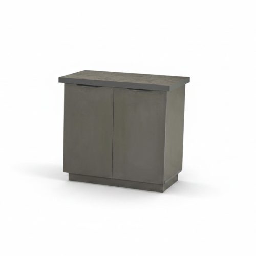 Sideboard Modern Design Stil Arbeitszimmer Grau Einfarbig Aktenschrank