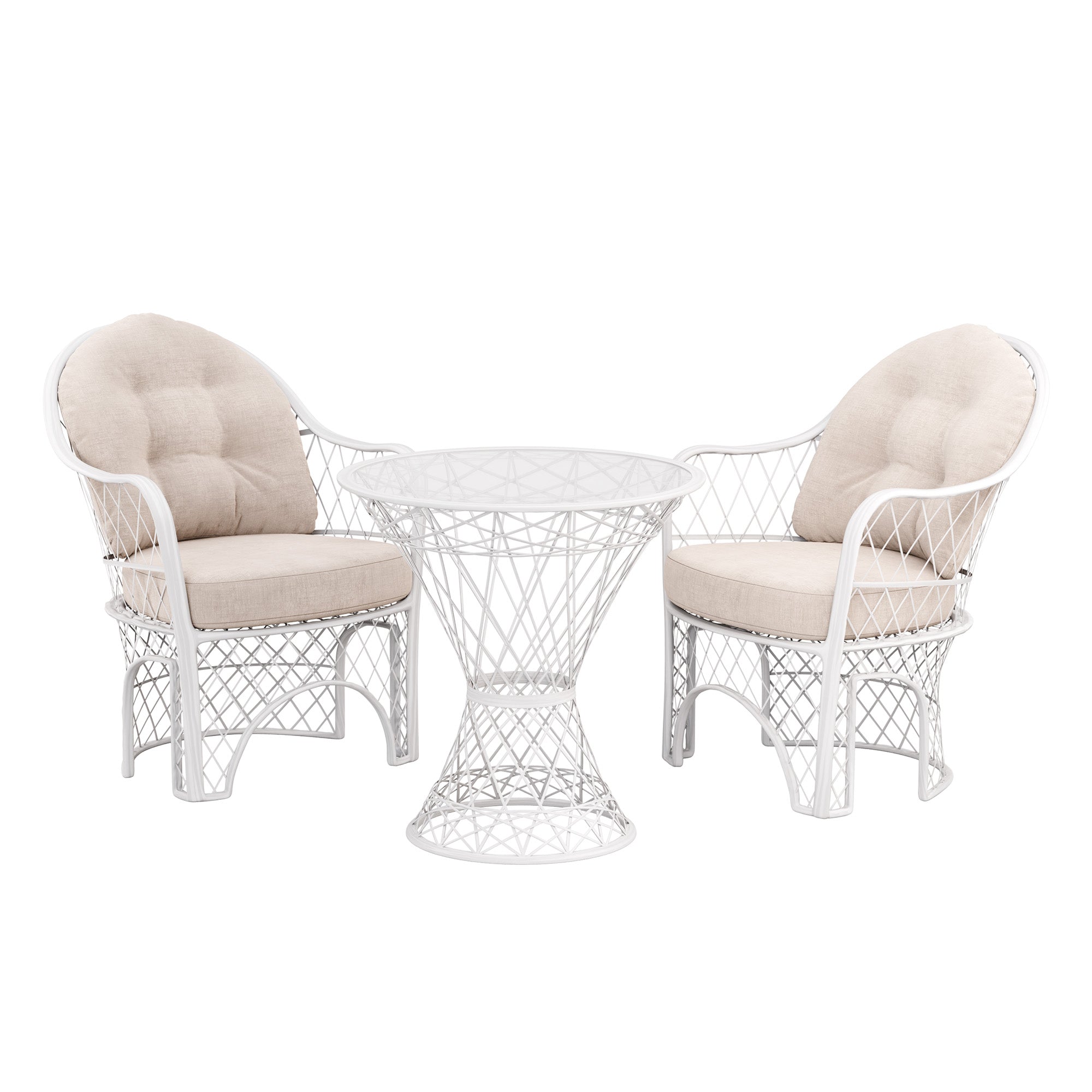 Smaragd, 3-teiliges Set mit Tisch Smaragd, 3-teiliges Set mit Tisch