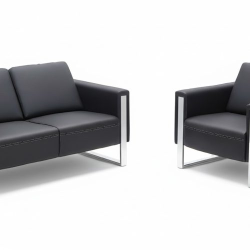 Sofa 2 Sitzer Ledersofa Couch Polster Designer Büro Office Bank Couchen Sofa Sofa 2 Sitzer Ledersofa Couch Polster Designer Büro Office Bank Couchen Sofa