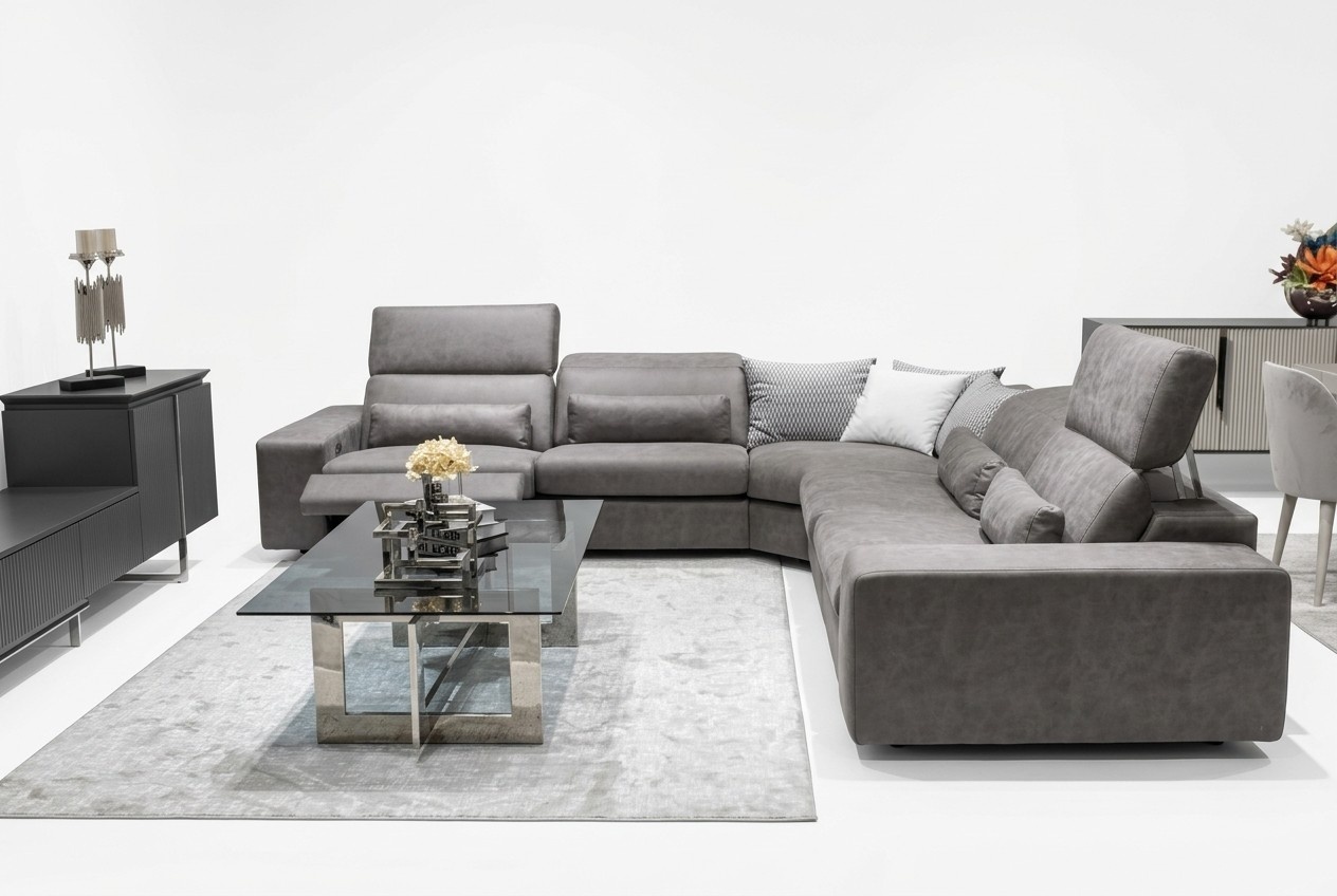Sofa L-Form Modern Ecksofa Wohnzimmer Set Einrichtung Design Couchtisch Sofa L-Form Modern Ecksofa Wohnzimmer Set Einrichtung Design Couchtisch