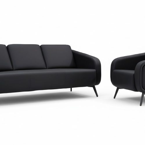 Sofa Moderne Büromöbel Polstermöbel Designer Leder Sofa 3-Sitzer Sessel Sofa Moderne Büromöbel Polstermöbel Designer Leder Sofa 3-Sitzer Sessel