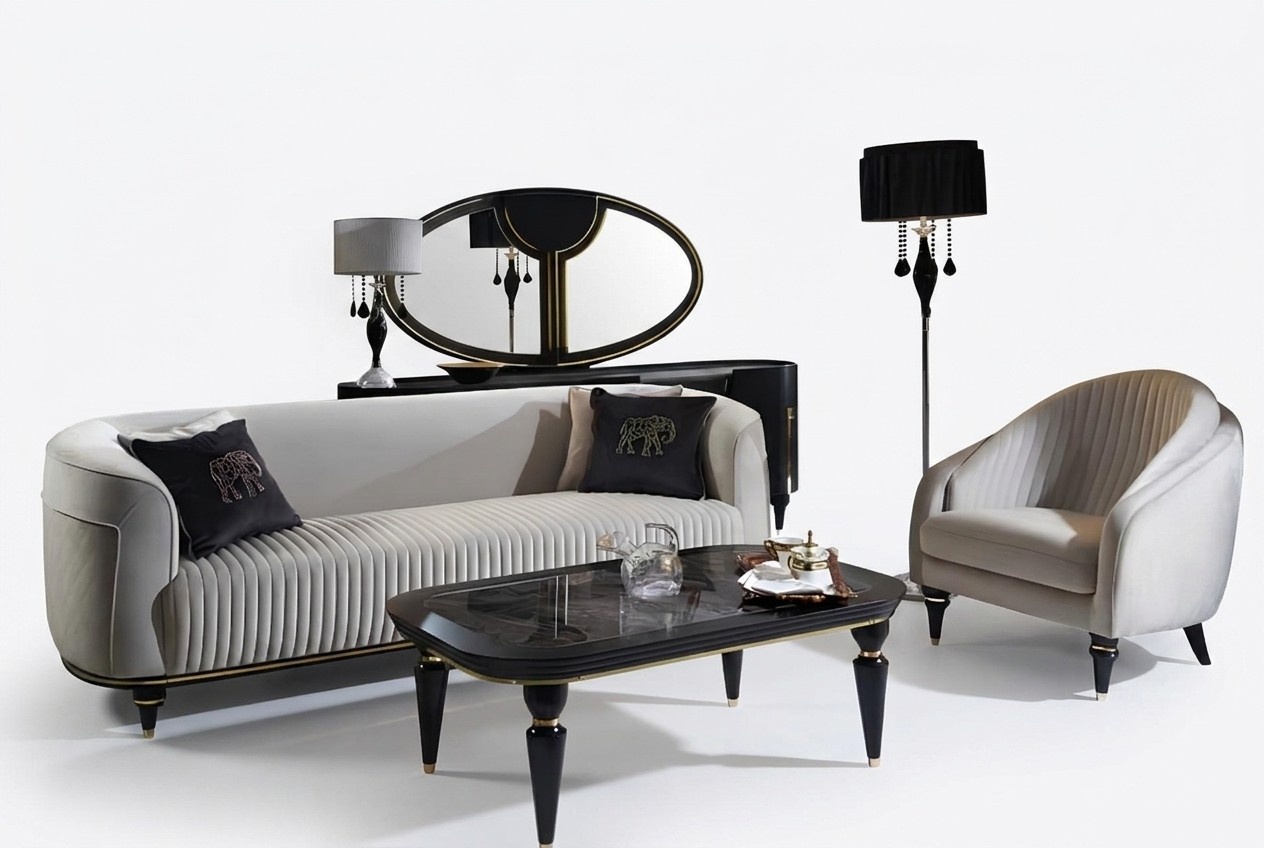 Sofagarnitur 3+1 Sitzer Couchtisch Textil Garnitur Design Moderne 3tlg Möbel Neu Sofagarnitur 3+1 Sitzer Couchtisch Textil Garnitur Design Moderne 3tlg Möbel Neu