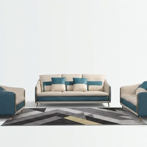 Sofagarnitur 3+2 Sitzer Set Design Sofa Polster Couchen Couch Deko Modern