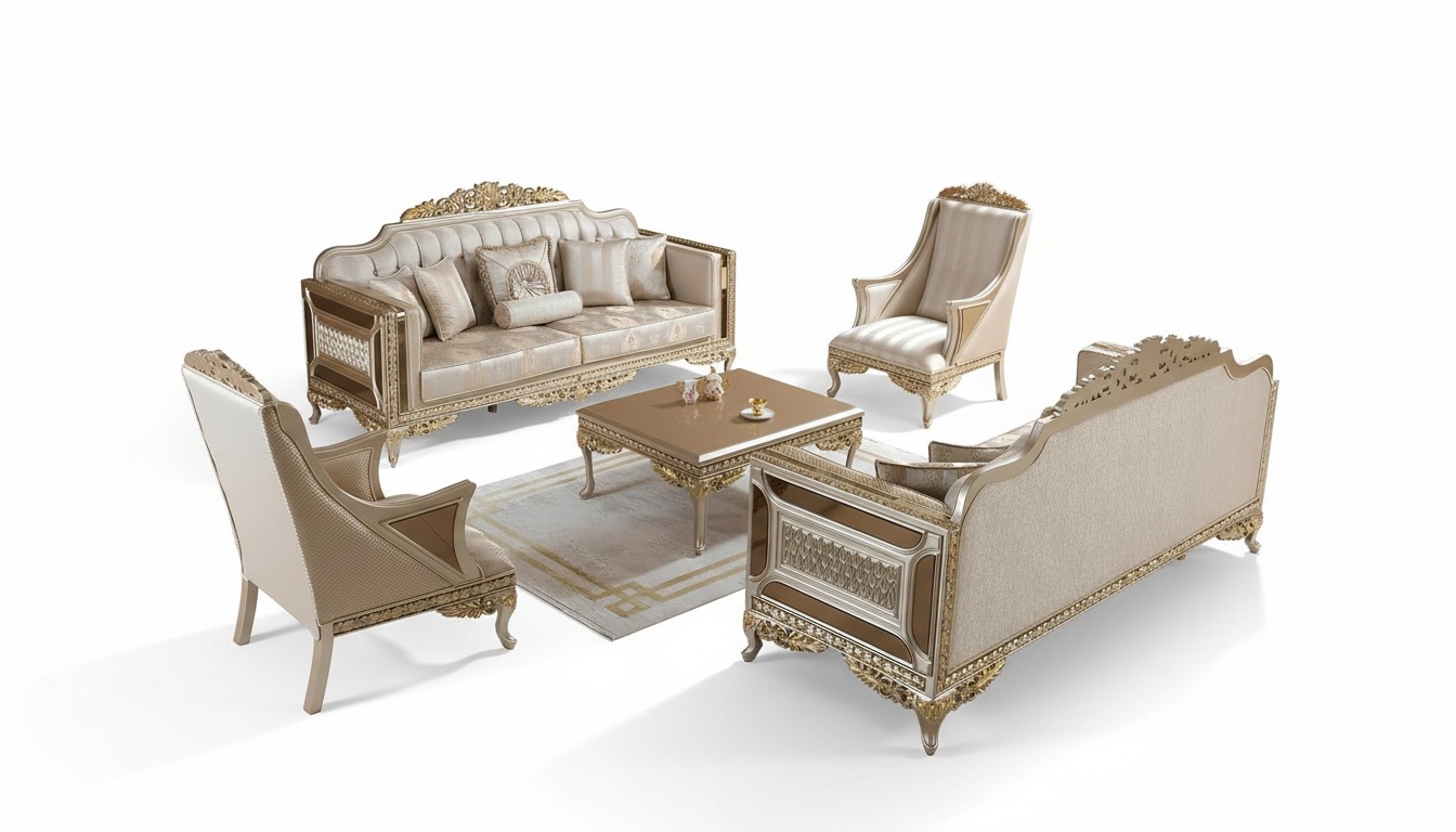 Sofagarnitur 3311 Sitzer Wohnzimmer Set Modern Set Neu Luxus Möbel Sofagarnitur 3311 Sitzer Wohnzimmer Set Modern Set Neu Luxus Möbel