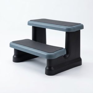 Spa-Treppe für Outdoor-Whirlpools Badetreppe Spa-Stufe Aufstiegshilfe 65x40 cm