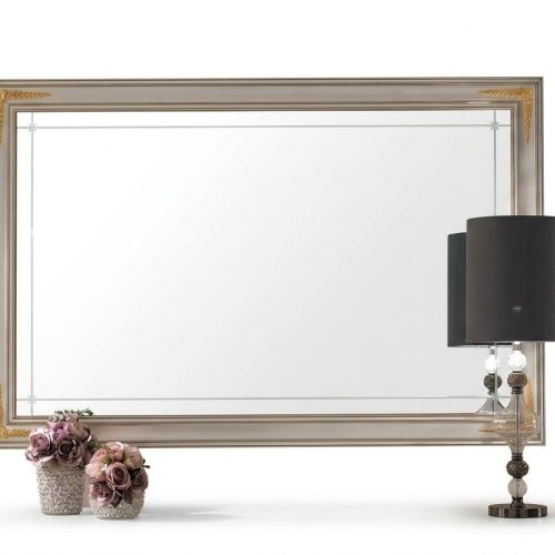 Spiegel Wandspiegel Flurspiegel Rechteckig Holz Wand Dekoration Spieglein Barock
