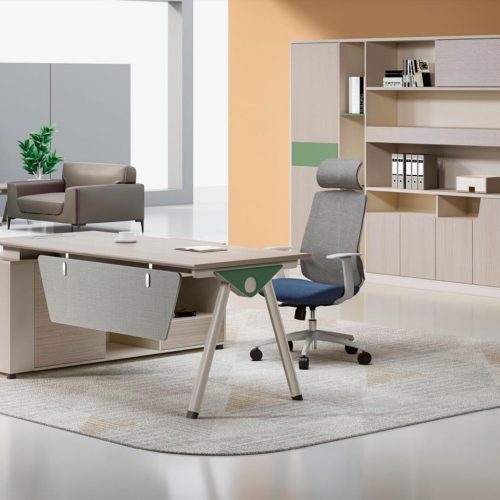 Stilvoller Ecktisch Designer Arbeitszimmer Luxus Möbel Edle Bürotische