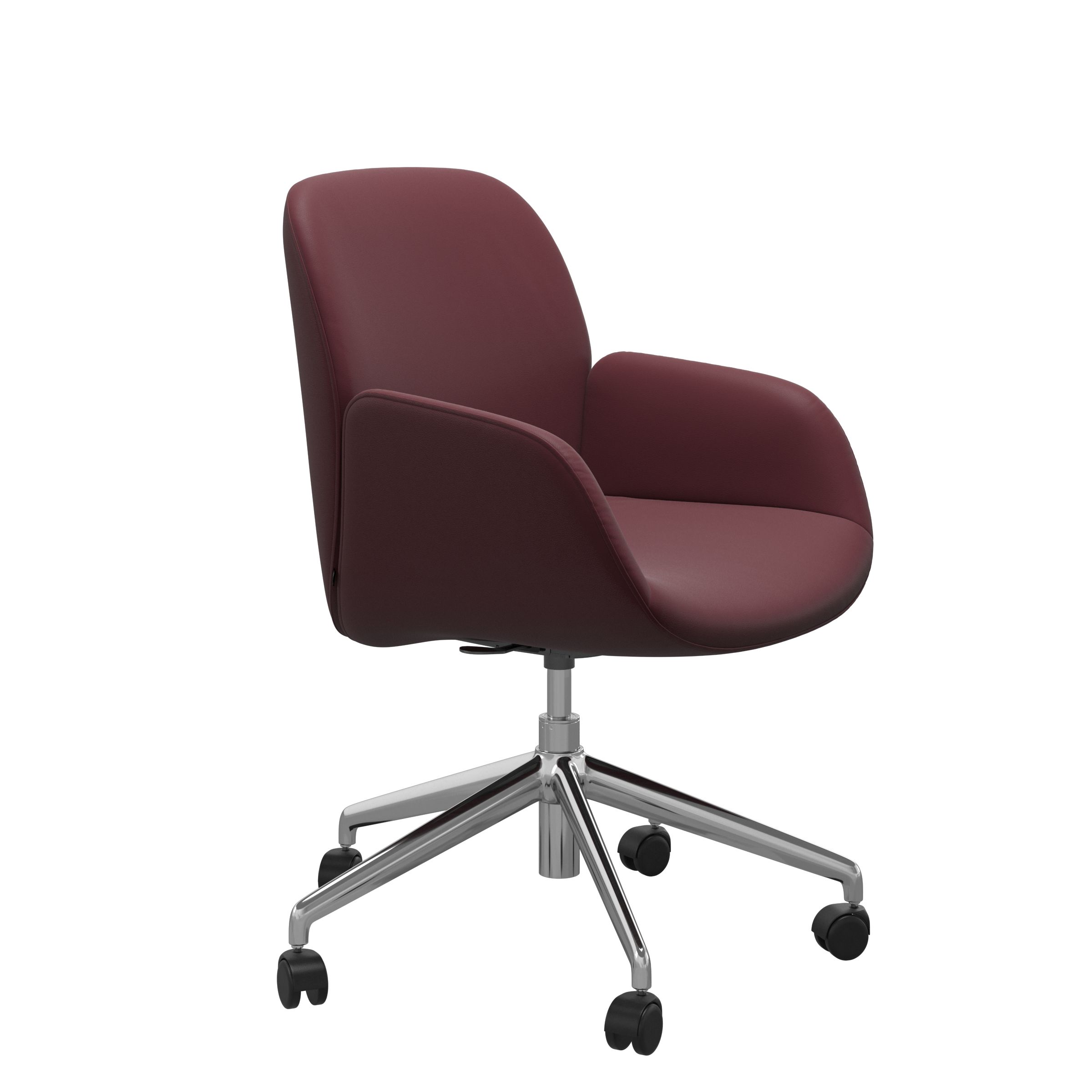 Stressless Home-Office Stuhl BAY in Leder Batick bordeaux Stressless Home-Office Stuhl BAY in Leder Batick bordeaux