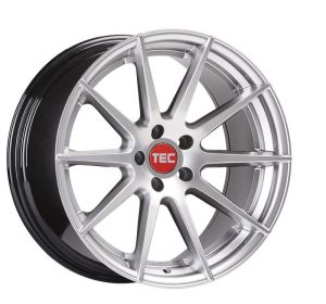 TEC GT7 Hyper-Silber Felge 10,5x21 - 21 Zoll 5x112 Lochkreis TEC GT7 Hyper-Silber Felge 10,5x21 - 21 Zoll 5x112 Lochkreis
