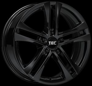 TEC AS4 Schwarz-Glanz Felge 7,5×17 – 17 Zoll 5×112 Lochkreis