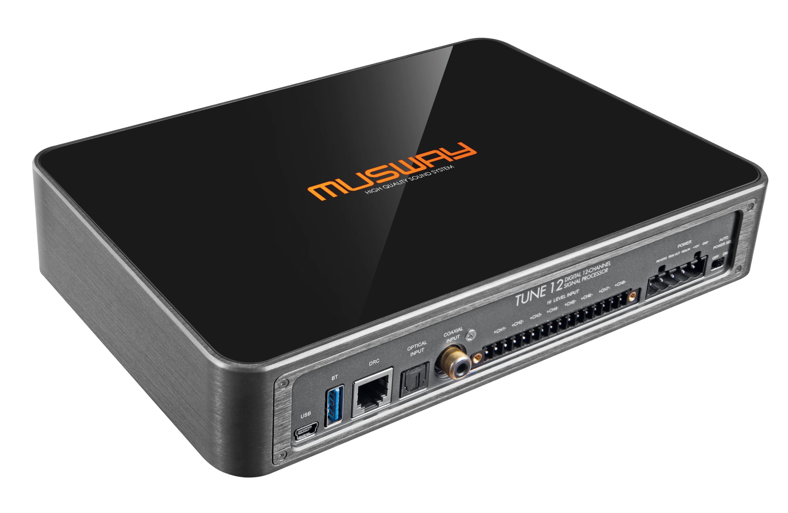 MUSWAY 12-Kanal DSP digitaler Soundprozessor für Verstärker Auto High End TUNE12 - Gallery 1 MUSWAY 12-Kanal DSP digitaler Soundprozessor für Verstärker Auto High End TUNE12