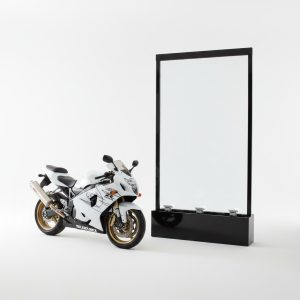 Trennwand Wasserwand Säule Wände LED 100×300 cm Wasserwände