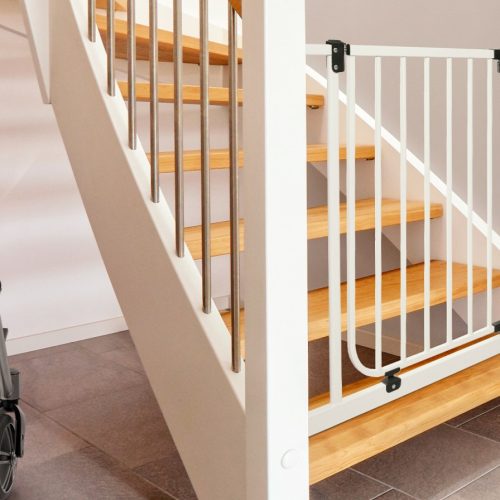 IMPAG® Treppenschutzgitter Easy Step Basic 62 - 112 cm"" IMPAG® Treppenschutzgitter Easy Step Basic 62 - 112 cm""