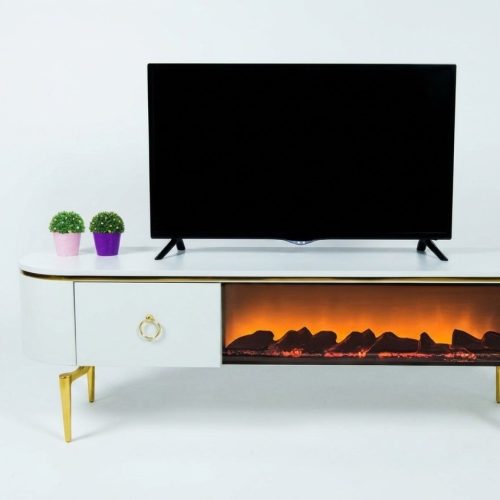 TV Sideboard Dekokamin Elektrokamin Wohnzimmerschrank Modern Stilvoll