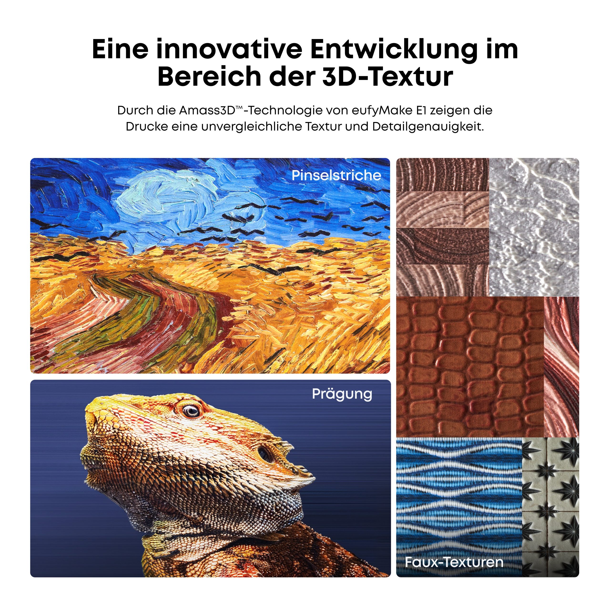 eufyMake E1: Der erste persönliche 3D-Textur UV-Drucker eufyMake E1 + UV DTF-Laminiergerät-Set - Gallery 3 eufyMake E1: Der erste persönliche 3D-Textur UV-Drucker eufyMake E1 + UV DTF-Laminiergerät-Set