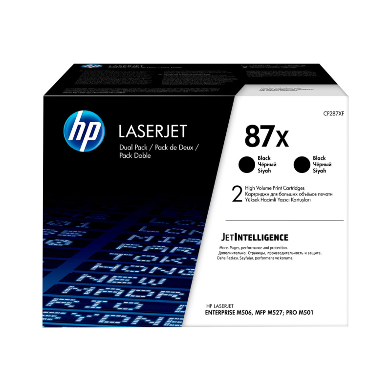 HP No.87X Toner schwarz HP No.87X Toner schwarz